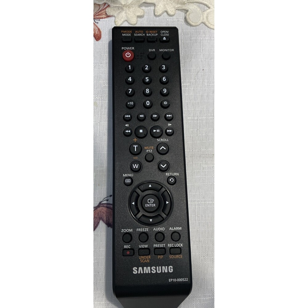 Samsung EP10-000522 OEM DVR Remote Control CCTV Working